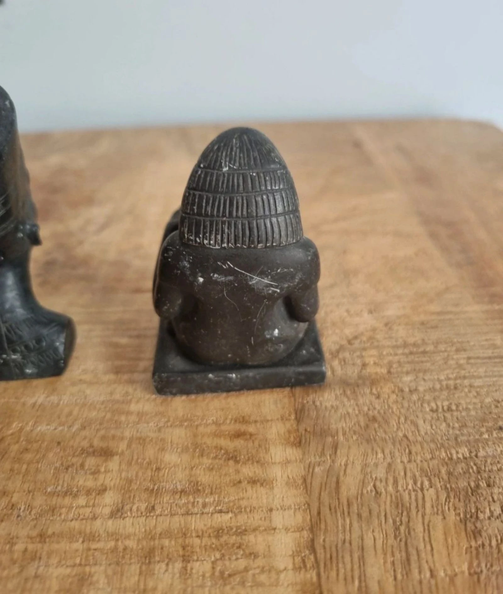Set van 5 decoratieve Egyptische standbeelden (Toetanchamon – photo 11